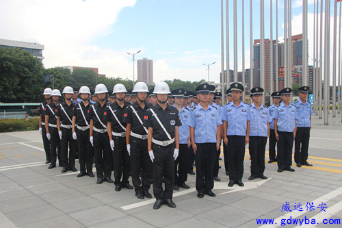 不忘初心再奮進(jìn)，厲兵秣馬促前行----廣東威遠(yuǎn)保安舉行2019“春季大練兵”管理層考核驗收